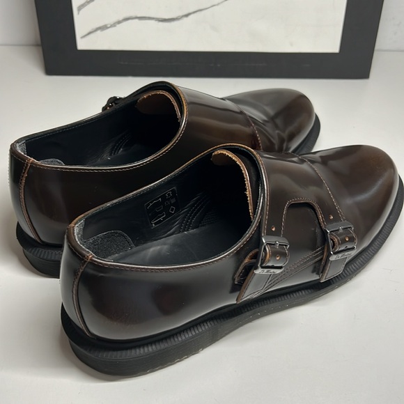 Dr Martens Pandora Double Monk Stap Flat Shoes Women’s Size US 9L - Picture 7 of 16